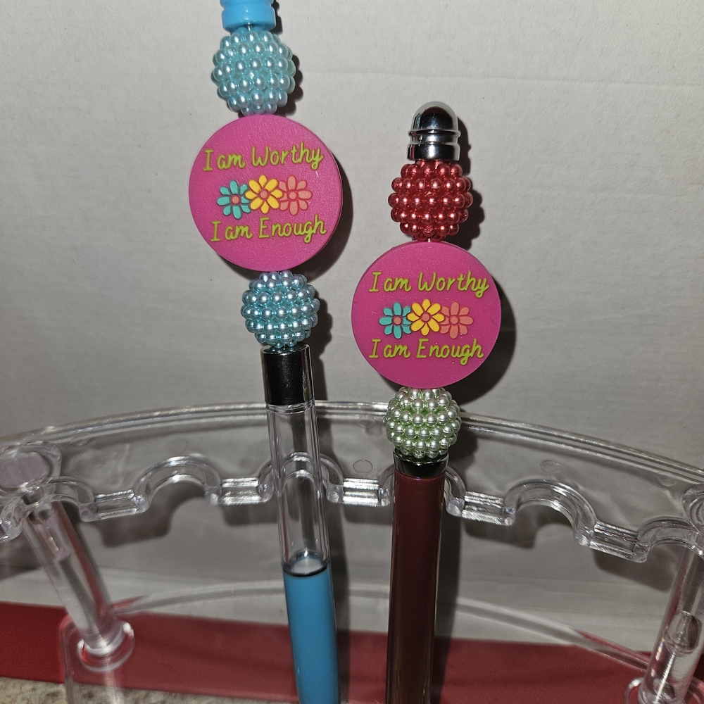 Inspirational Beaded Pens
